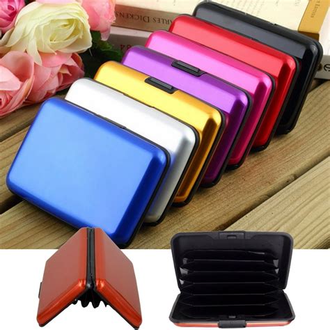 Waterproof Business ID Credit Card Wallet Holder Aluminum 